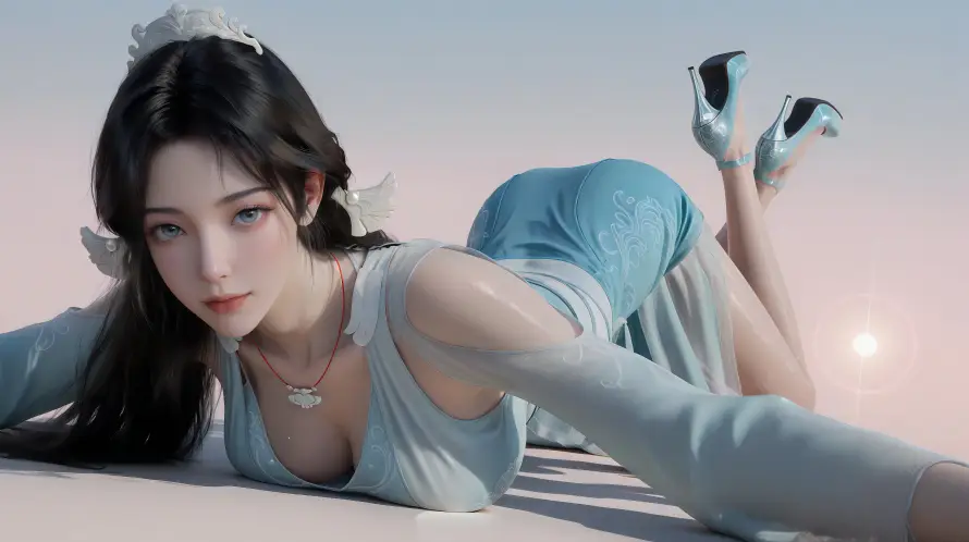 4k3D壁纸 - 发饰 - 宋玉 - 美女「哲风壁纸」