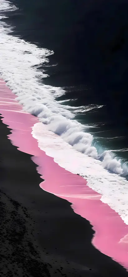 4k沙滩壁纸 - 浪花 - 海岸 - 海水「哲风壁纸」