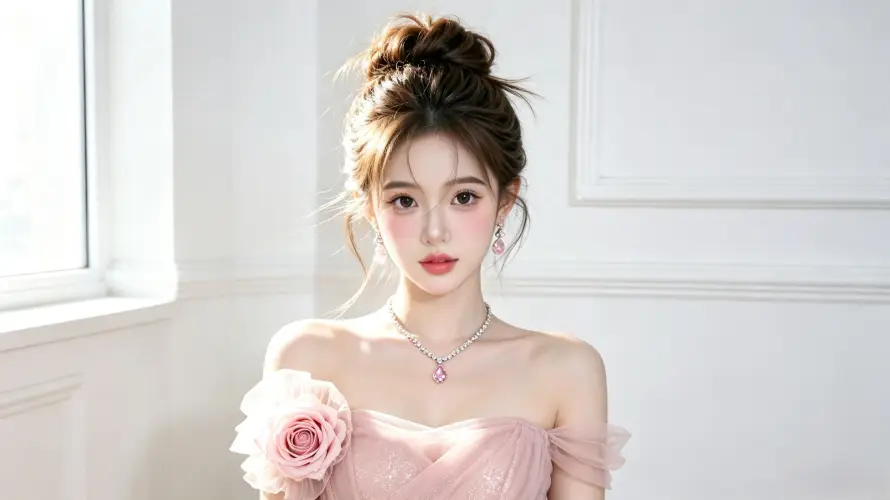 4k少女壁纸 - 美女 - 露肩 - 项链「哲风壁纸」 4k少女壁纸 - 美女 - 露肩 - 项链「哲风壁纸」