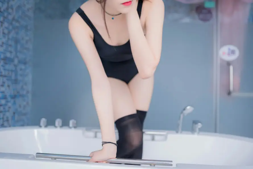 4k写真壁纸 - 吊带 - 性感 - 浴室「哲风壁纸」