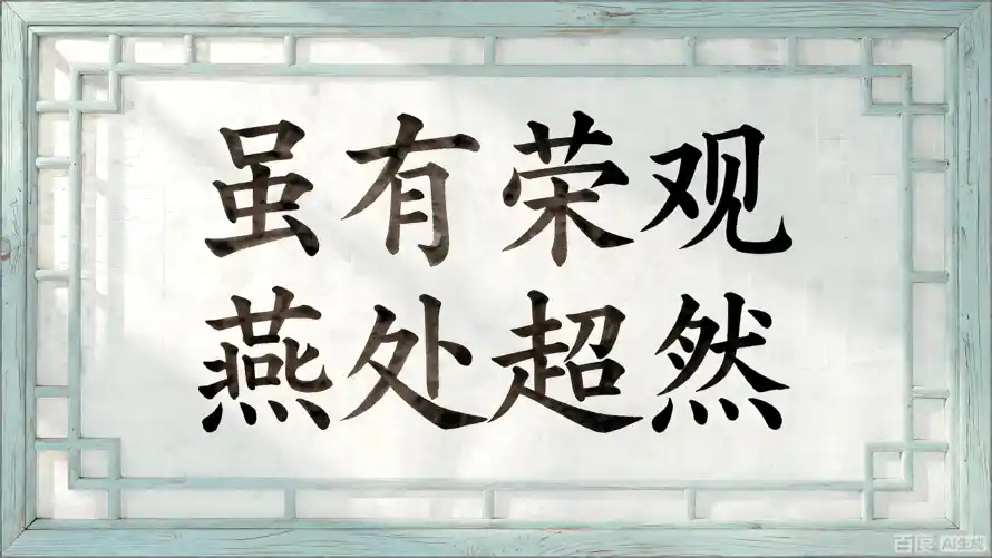 4k书法壁纸 - 古风 - 楷书 - 毛笔字「哲风壁纸」