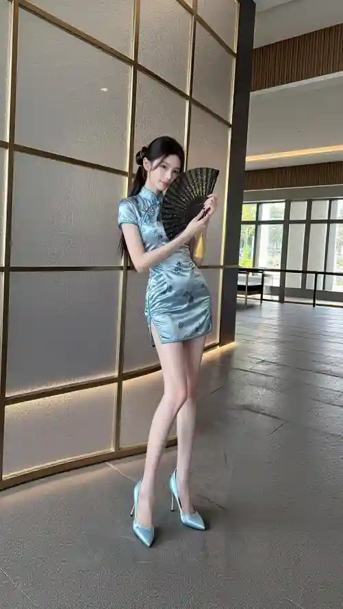 4k优雅壁纸 - 好看 - 室内 - 折扇「哲风壁纸」