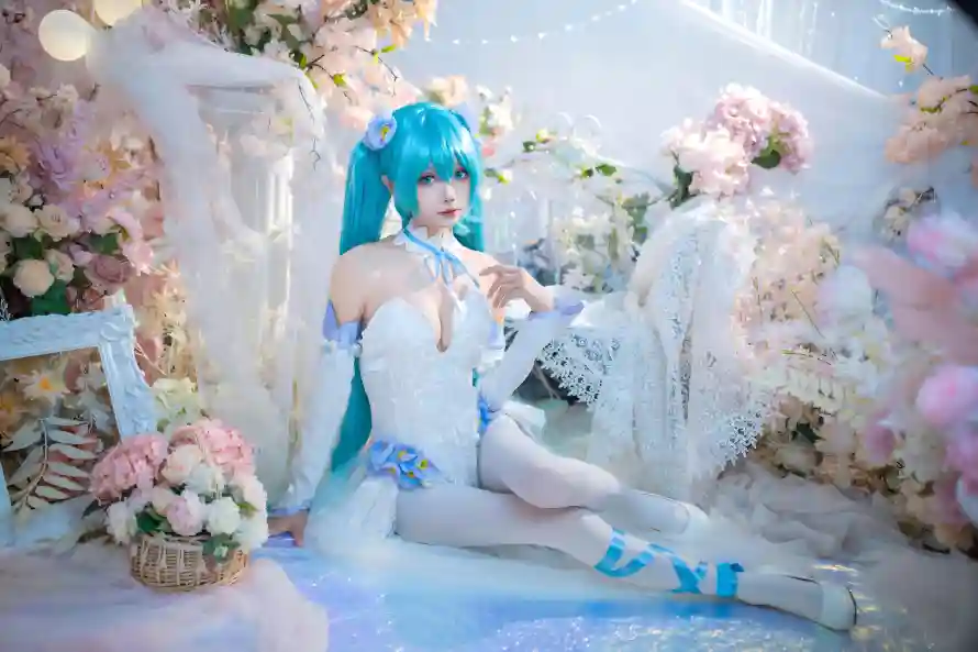 4k少女壁纸 - 白丝 - 白裙 - 美女「哲风壁纸」