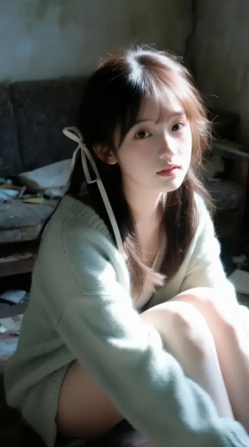 4k侧脸壁纸 - 光影 - 写真 - 室内「哲风壁纸」