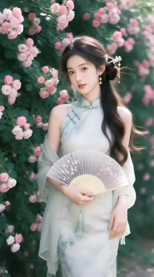 4k写真壁纸 - 发簪 - 国风 - 户外「哲风壁纸」