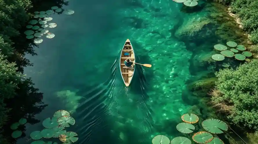 4k自然壁纸 - 4K - 湖面 - 清澈「哲风壁纸」