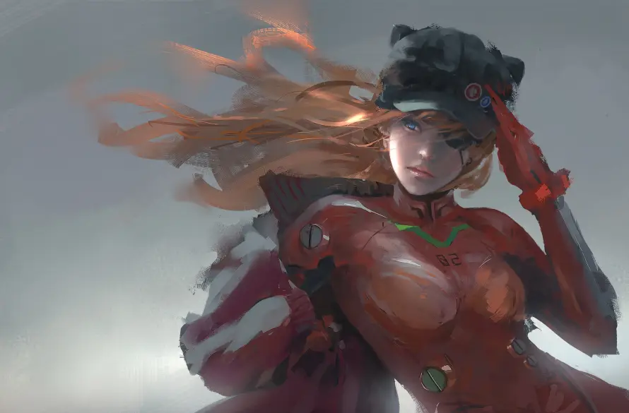 4k帽子壁纸 - 手套 - 插画 - 女性「哲风壁纸」