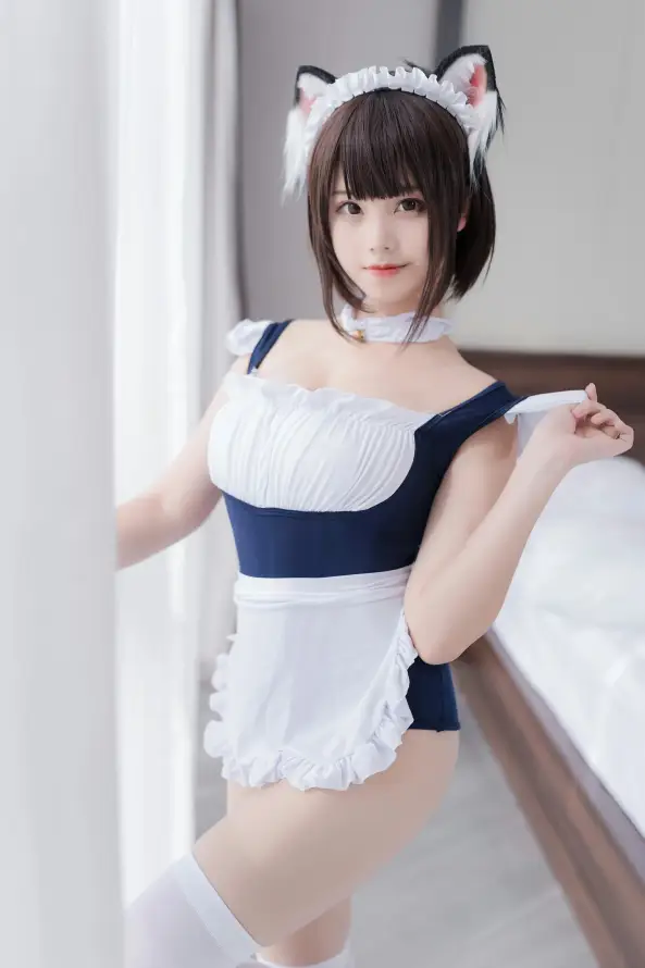 4k围裙壁纸 - 女仆 - 室内 - 猫耳「哲风壁纸」