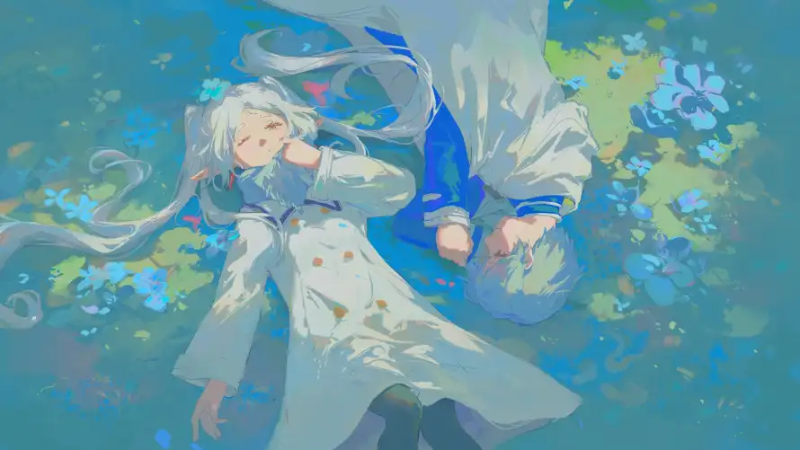 4k动漫壁纸 - 少女 - 花朵 - 花海「哲风壁纸」 4k动漫壁纸 - 少女 - 花朵 - 花海「哲风壁纸」