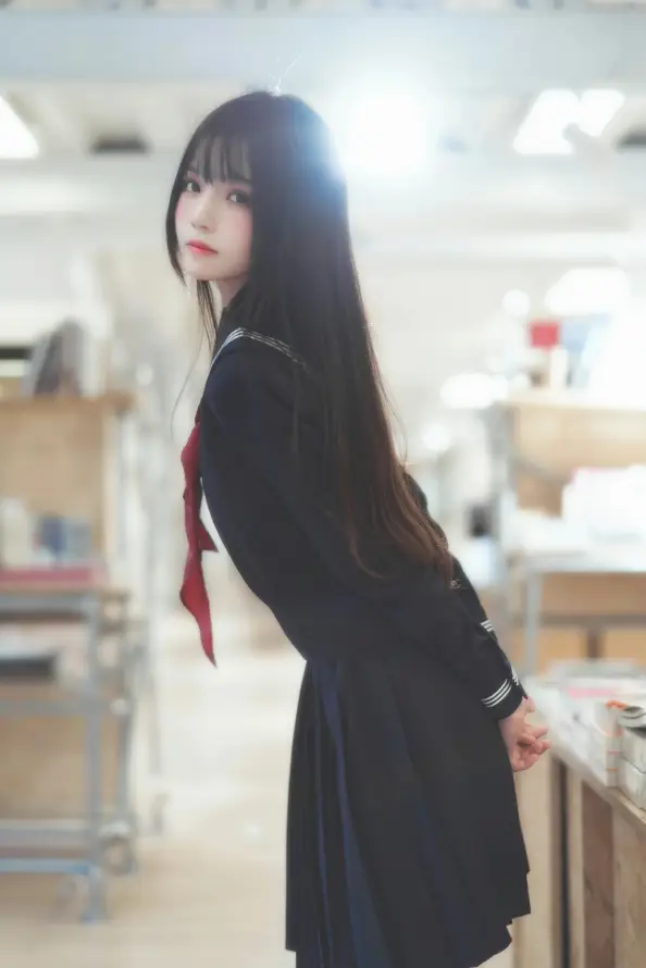 4kjk壁纸 - 写真 - 少女 - 教室「哲风壁纸」