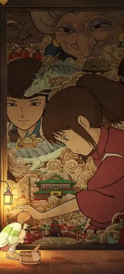 4k动画壁纸 - 和服 - 日系 - 油屋「哲风壁纸」