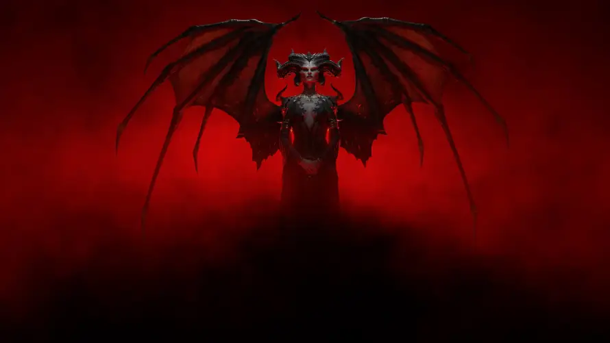 4k羊角壁纸 - 魔族 - 莉莉丝 - 恶魔翅膀「哲风壁纸」