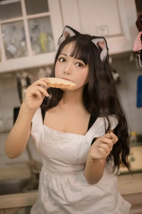4k厨房壁纸 - 可爱 - 女仆 - 居家「哲风壁纸」