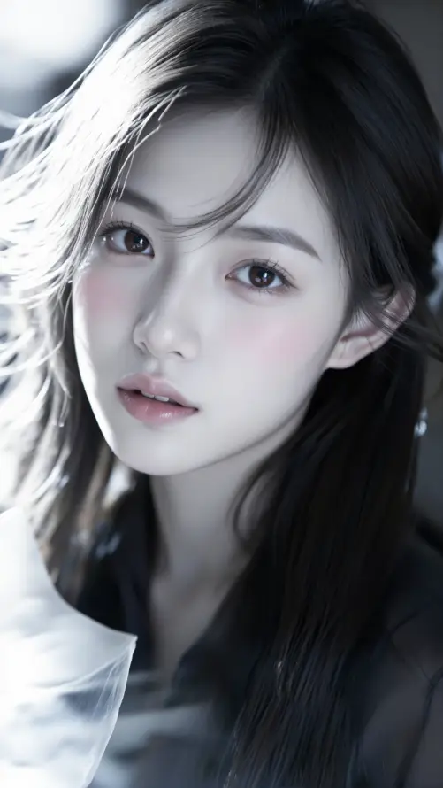 4k人像壁纸 - 气质 - 淡妆 - 甜妹「哲风壁纸」