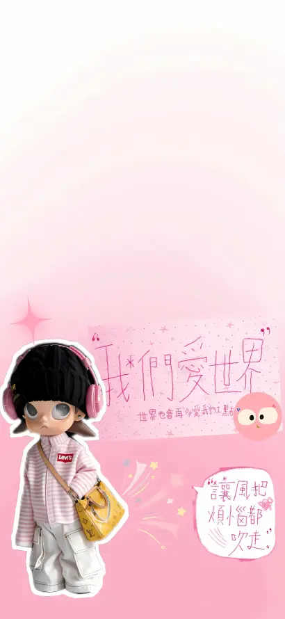 4k卡通壁纸 - 可爱 - 插画 - 星星「哲风壁纸」