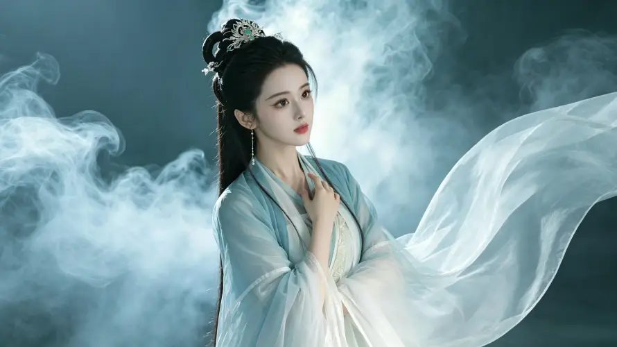 4k仙女壁纸 - 仙气 - 发饰 - 发髻「哲风壁纸」 4k仙女壁纸 - 仙气 - 发饰 - 发髻「哲风壁纸」