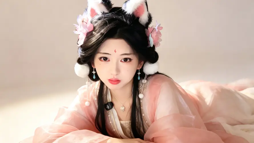 4k古风壁纸 - 可爱 - 汉服 - 耳坠「哲风壁纸」 4k古风壁纸 - 可爱 - 汉服 - 耳坠「哲风壁纸」