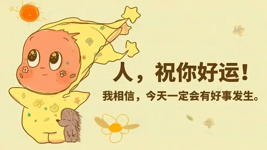 4kQ版壁纸 - 刺猬 - 卡通 - 好运「哲风壁纸」