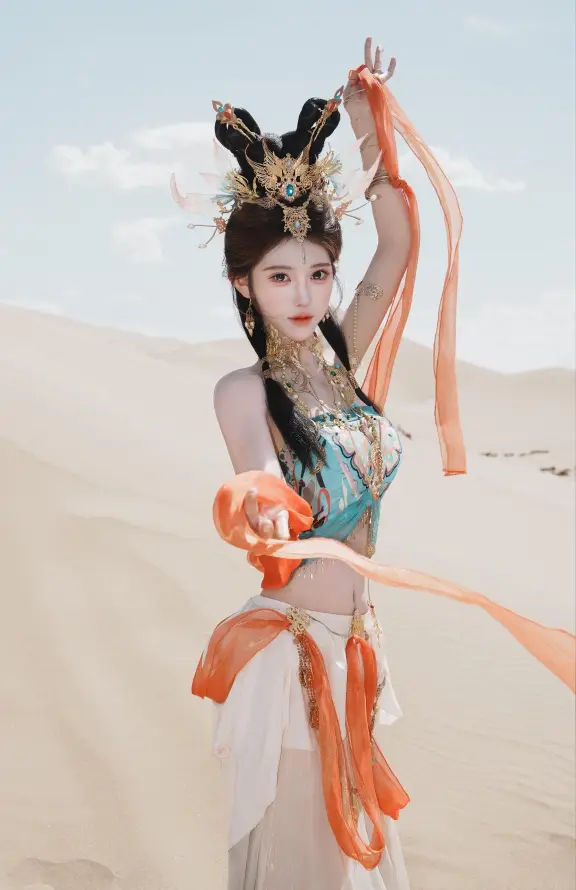 4k仙女壁纸 - 发饰 - 古装 - 古风「哲风壁纸」