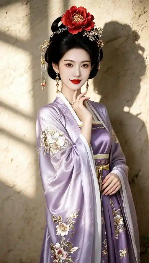 4k光影壁纸 - 发髻 - 古装 - 古风「哲风壁纸」