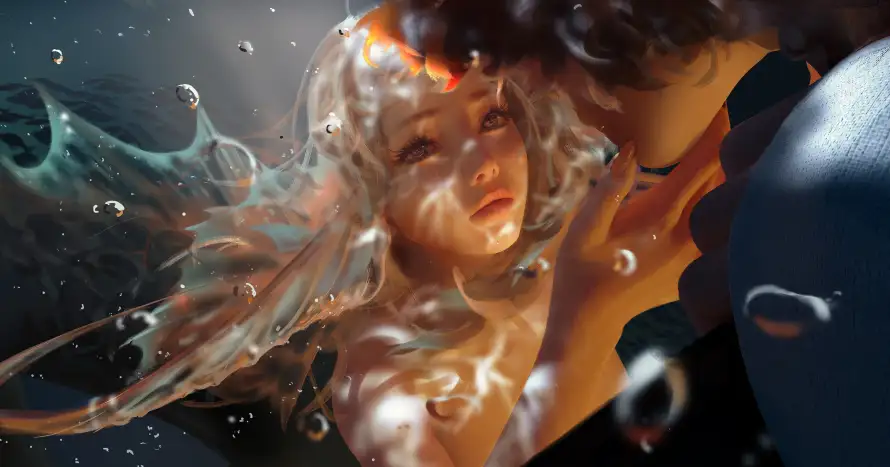 4k光影壁纸 - 少女 - 插画 - 气泡「哲风壁纸」 4k光影壁纸 - 少女 - 插画 - 气泡「哲风壁纸」