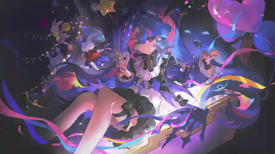 4k彩带壁纸 - 星星 - 粉色 - 紫色「哲风壁纸」 4k彩带壁纸 - 星星 - 粉色 - 紫色「哲风壁纸」
