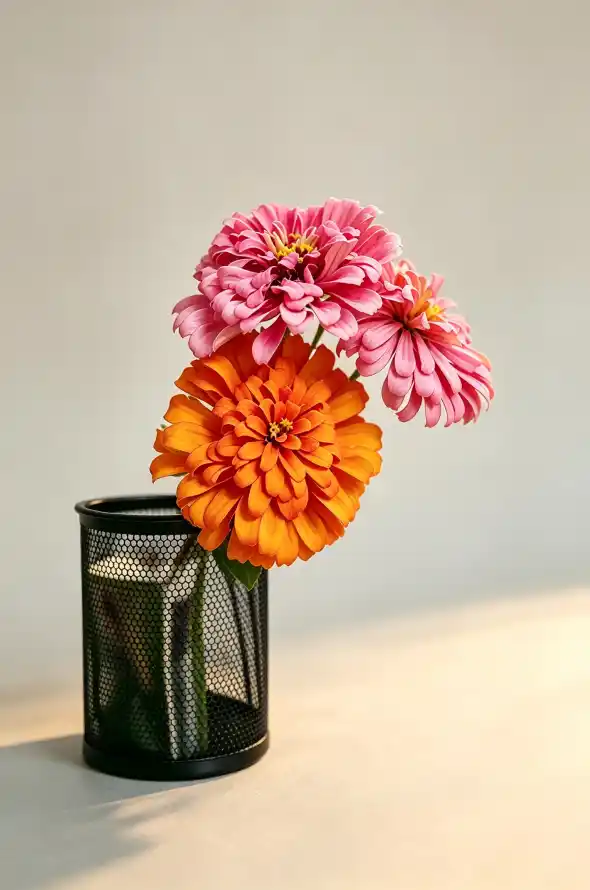 4k插花壁纸 - 花 - 桌面 - 笔筒「哲风壁纸」