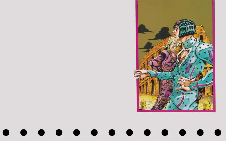 3k漫画壁纸-斗兽场和短发-JOJO壁纸分享「哲风壁纸」