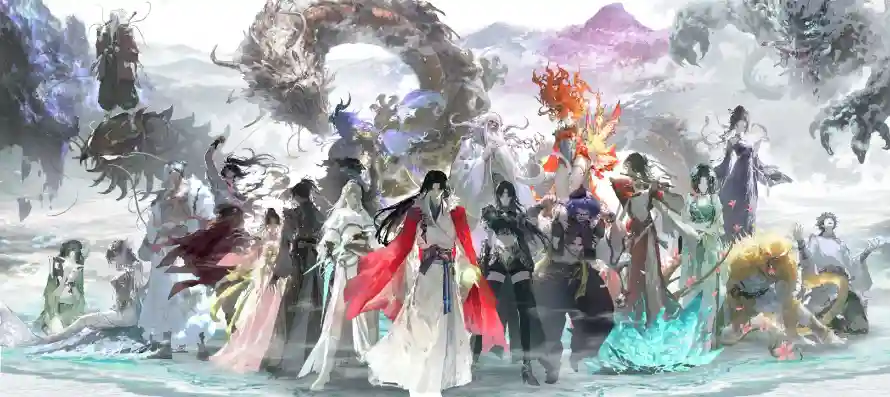 4k云雾壁纸 - 龙 - 仙侠 - 修仙「哲风壁纸」