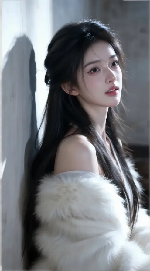 4k古装壁纸 - 古风 - 少女 - 白色「哲风壁纸」