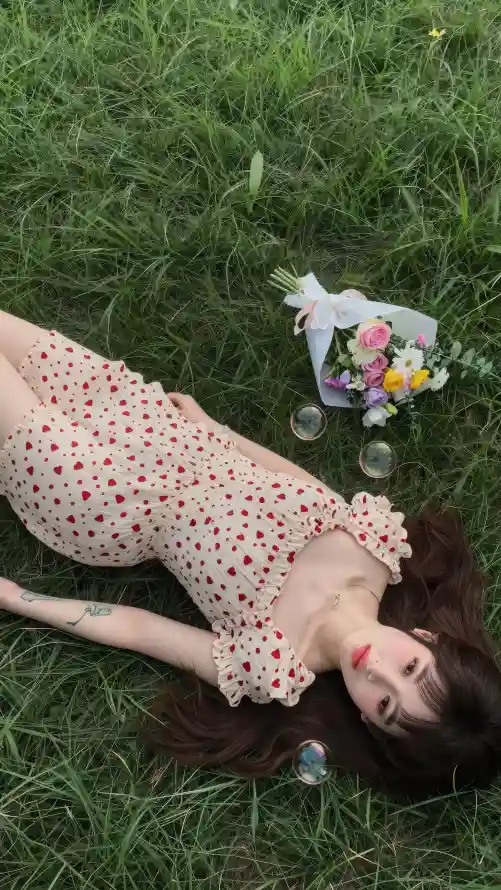4k休闲壁纸 - 少女 - 户外 - 治愈「哲风壁纸」