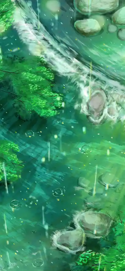 4k水景壁纸 - 水流 - 水草 - 池塘「哲风壁纸」