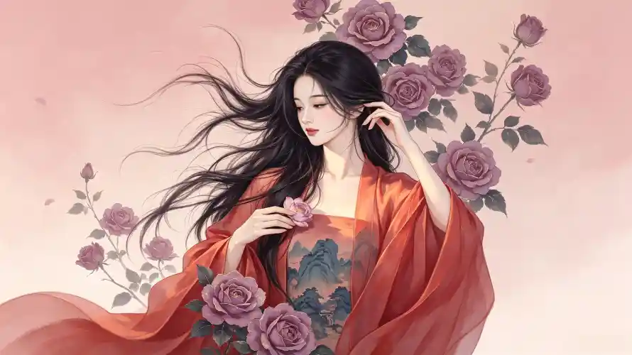 4k古风壁纸 - 国风 - 插画 - 汉服「哲风壁纸」 4k古风壁纸 - 国风 - 插画 - 汉服「哲风壁纸」