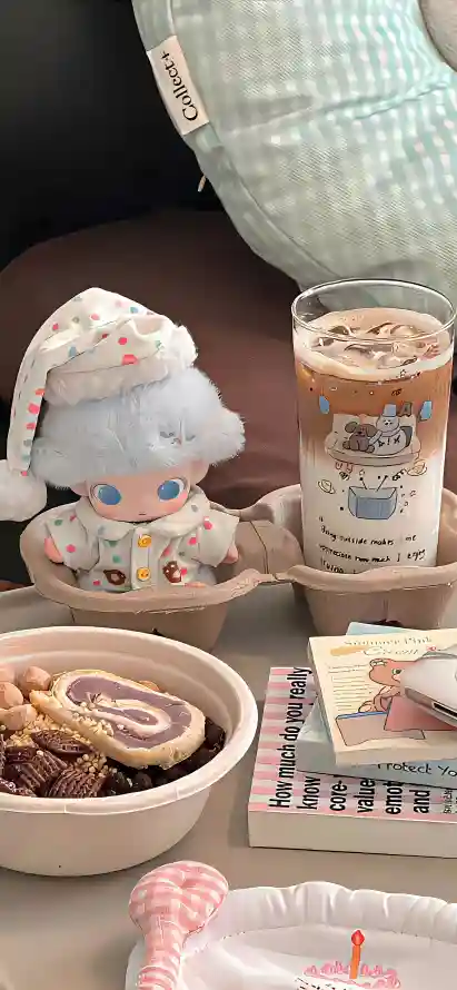 4k卡通壁纸 - 可爱 - 奶茶 - 手办「哲风壁纸」