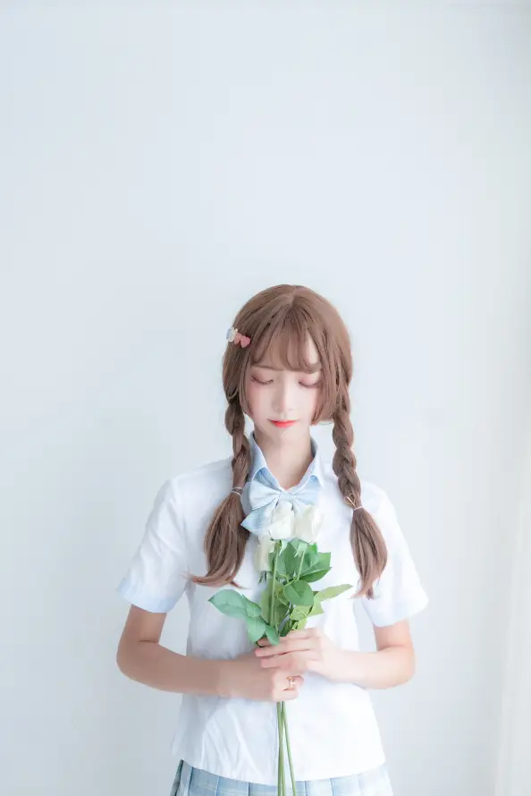 4kjk壁纸 - 制服 - 少女 - 清新「哲风壁纸」