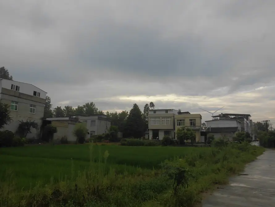 4k乡村壁纸 - 农房 - 树木 - 民居「哲风壁纸」