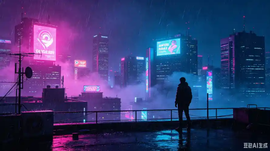 4k城市壁纸 - 雾 - 夜景 - 科幻「哲风壁纸」 4k城市壁纸 - 雾 - 夜景 - 科幻「哲风壁纸」