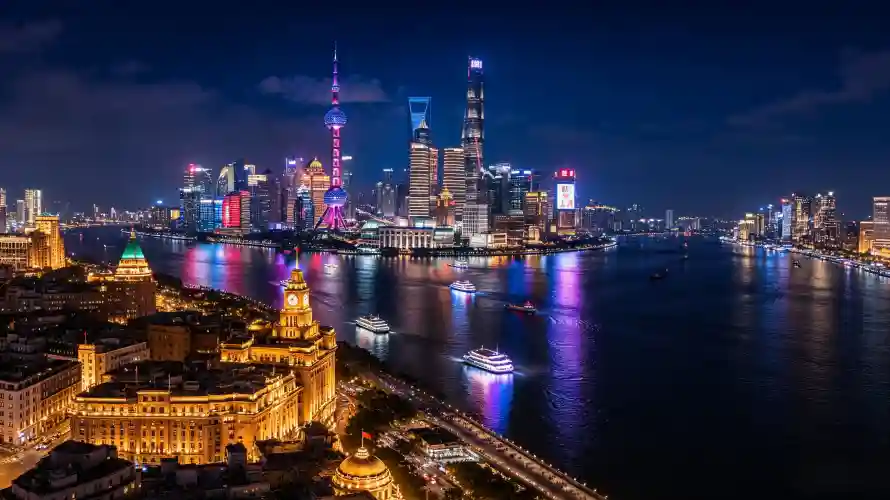 4k上海壁纸 - 城市 - 外滩 - 夜景「哲风壁纸」