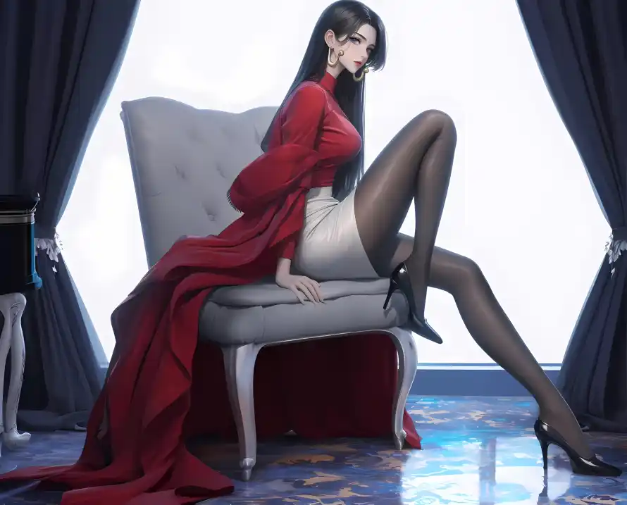 4k女帝壁纸 - 御姐 - 沙发 - 耳环「哲风壁纸」