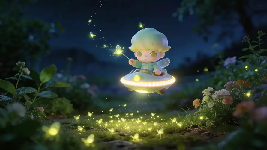 4k发光壁纸 - 可爱 - 夜晚 - 夜空「哲风壁纸」 4k发光壁纸 - 可爱 - 夜晚 - 夜空「哲风壁纸」