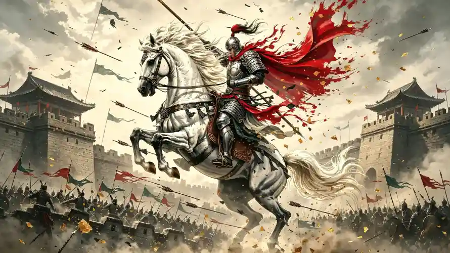 4k士兵壁纸 - 古风 - 好看 - 白马「哲风壁纸」