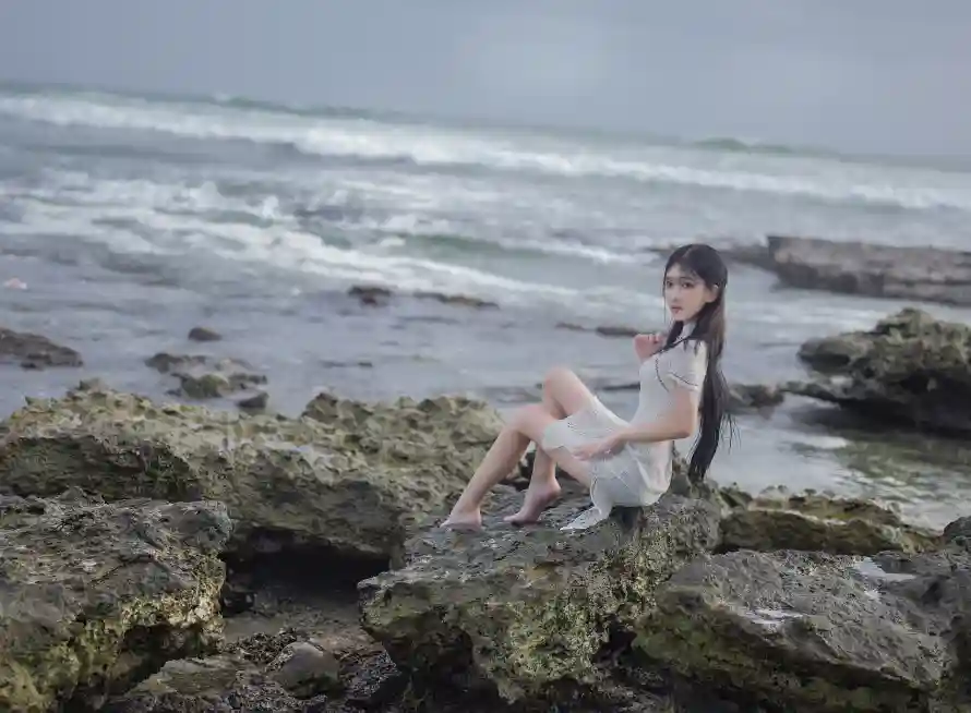 4k海岸壁纸 - 海浪 - 海边 - 清冷「哲风壁纸」