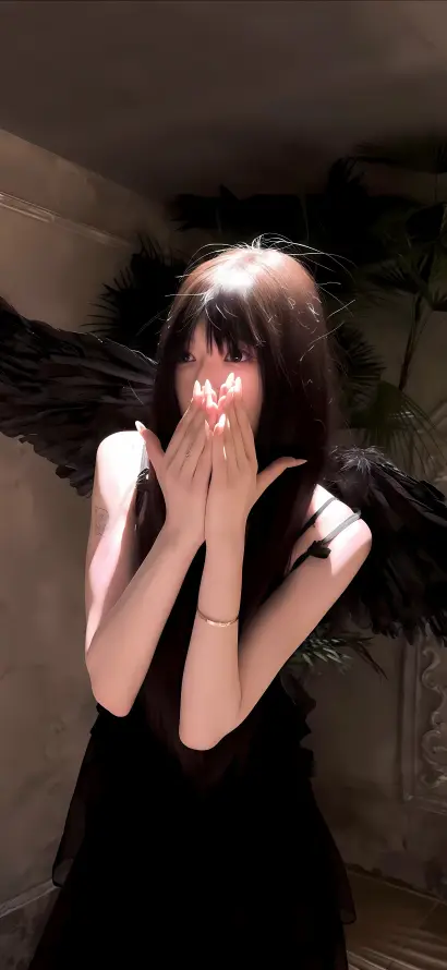 4k室内壁纸 - 少女 - 甜酷 - 纤细「哲风壁纸」