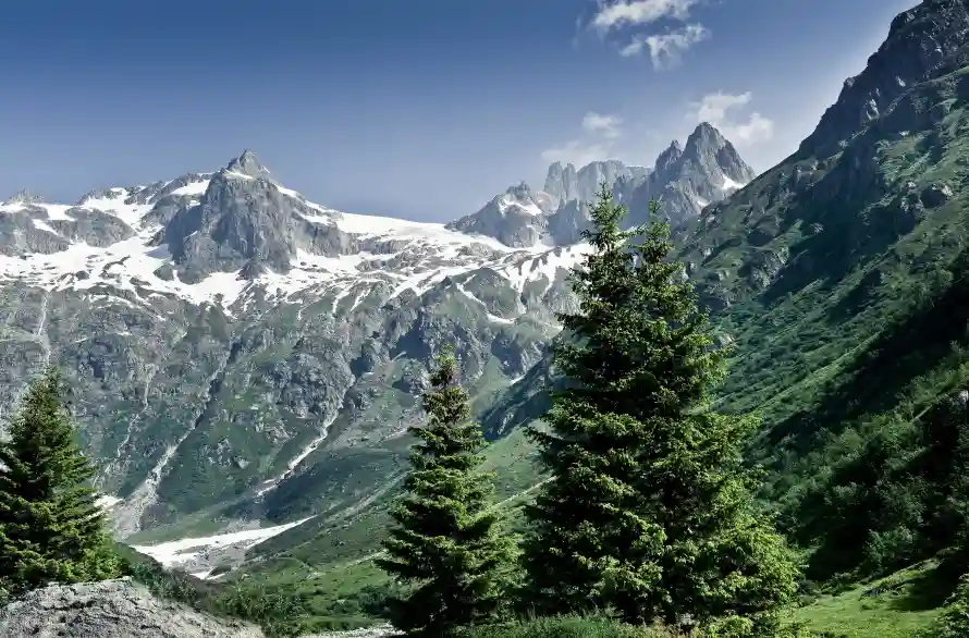 4k冰川壁纸 - 山峰 - 山谷 - 森林「哲风壁纸」 4k冰川壁纸 - 山峰 - 山谷 - 森林「哲风壁纸」