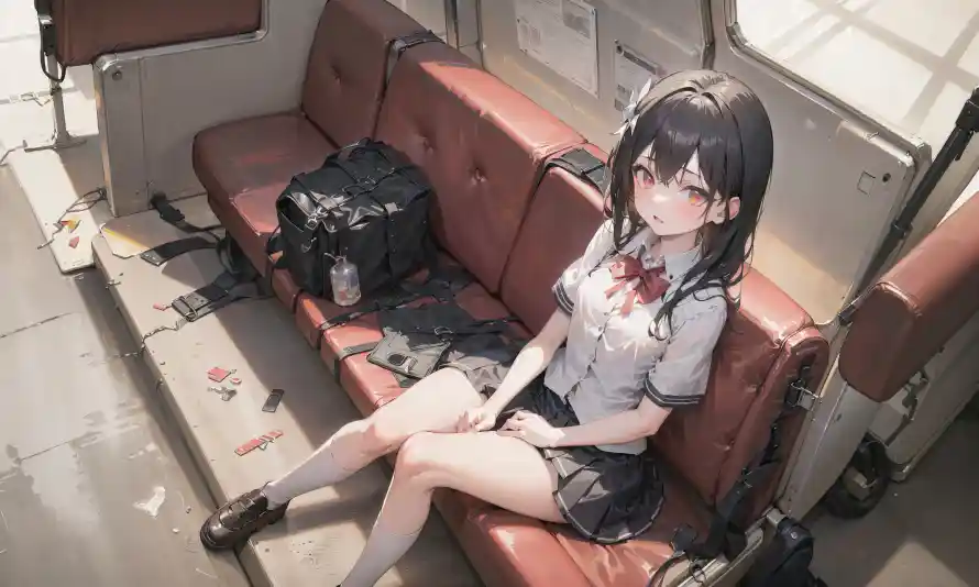 4k坐姿壁纸 - 校服 - 白丝 - 精选「哲风壁纸」