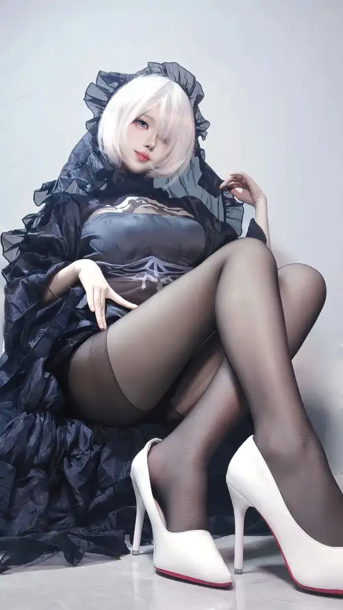 4k2B壁纸 - 人像 - 冷艳 - 坐姿「哲风壁纸」