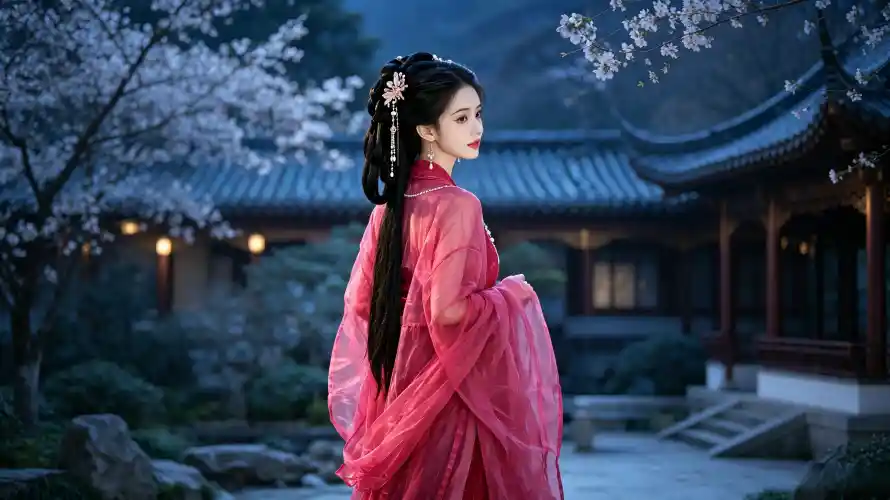 4k发饰壁纸 - 古风 - 夜景 - 好看「哲风壁纸」 4k发饰壁纸 - 古风 - 夜景 - 好看「哲风壁纸」