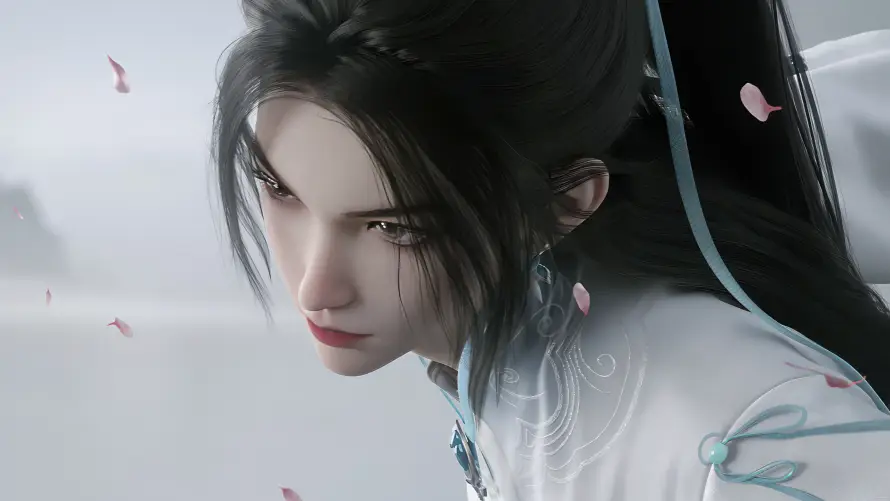 4k仙侠壁纸 - 侠女 - 侧脸 - 古风「哲风壁纸」