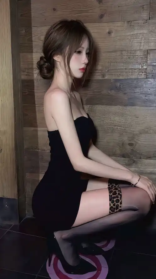 4k侧颜壁纸 - 盘发 - 红唇 - 美女「哲风壁纸」