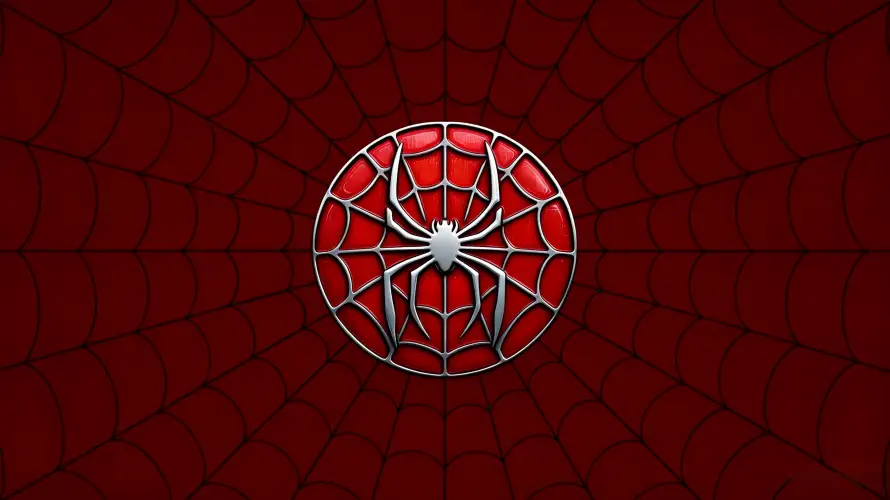 3k好看壁纸-蜘蛛侠壁纸和标志-logo壁纸分享「哲风壁纸」
